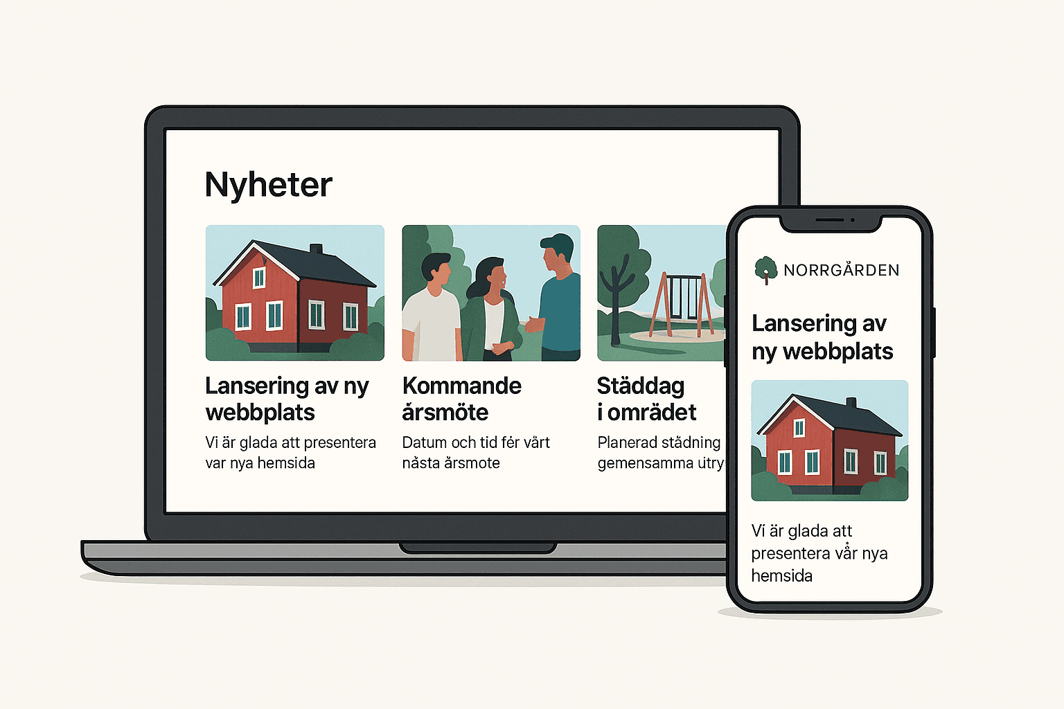 Ny hemsida